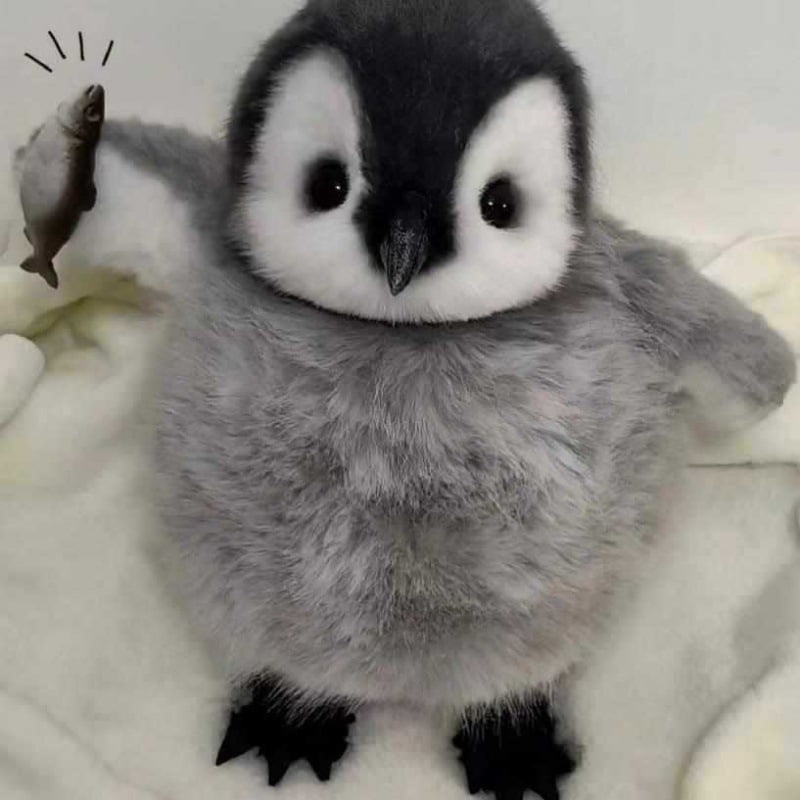 Maliben | Pinguinplezier Plush Penguin | Super Realistic Plush Friend