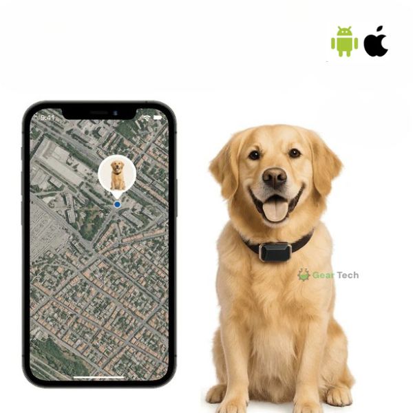 Maliben | GPS Dog Collar | Waterproof, Adjustable & Unlimited Range for Real-Time Tracking