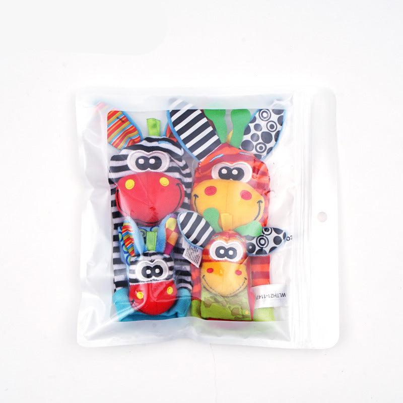 Maliben | Sensory Baby Plush Socks And Bracelet