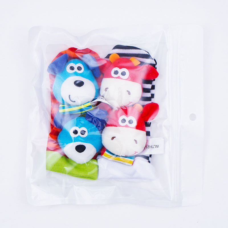 Maliben | Sensory Baby Plush Socks And Bracelet