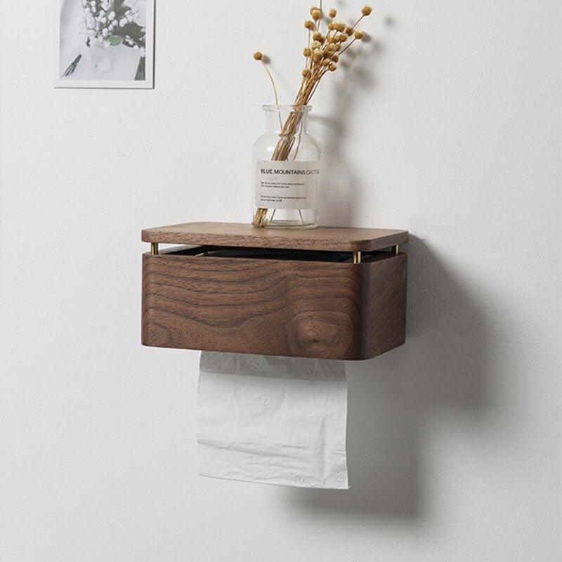 Maliben | Wood Toilet Paper Holder