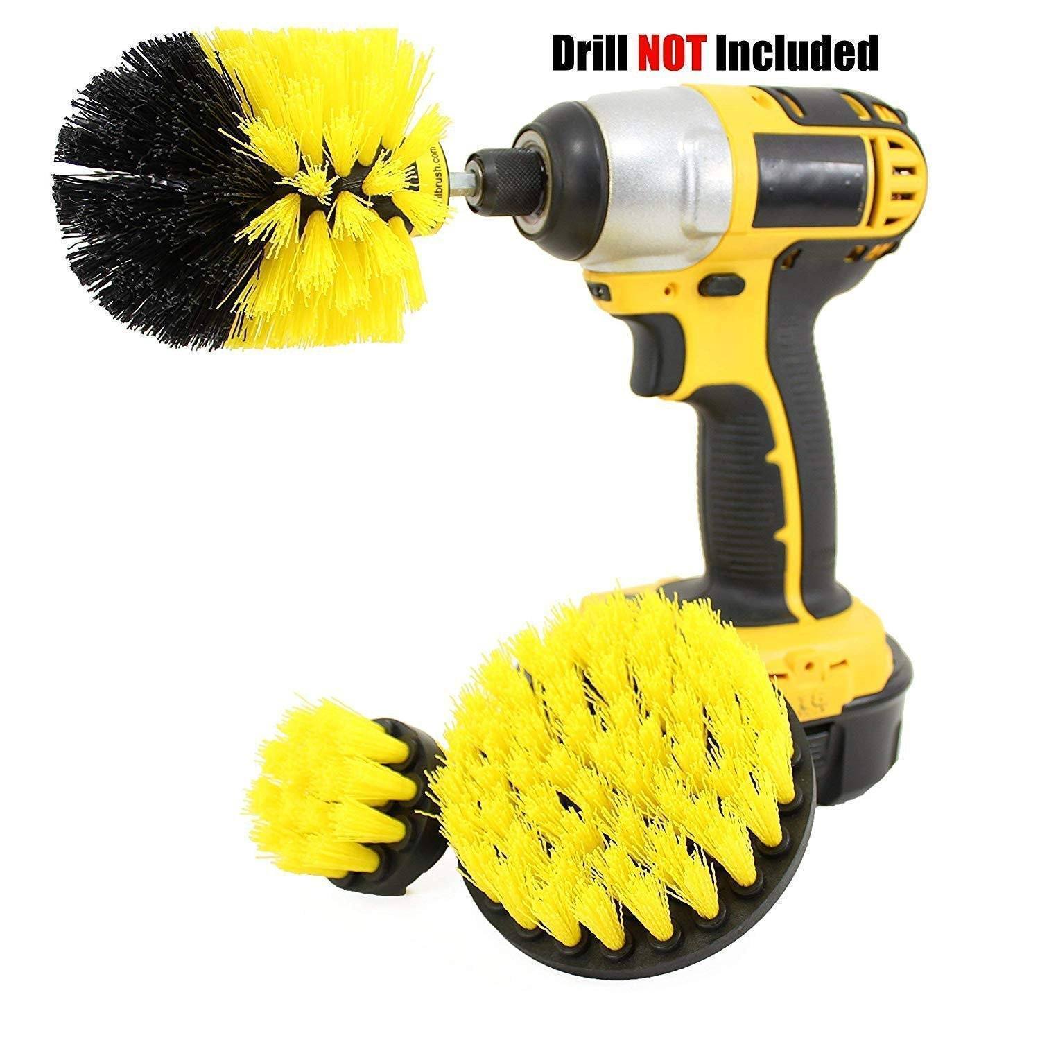 Maliben | Power Cleaning Scrub Brush (Set Of 3)