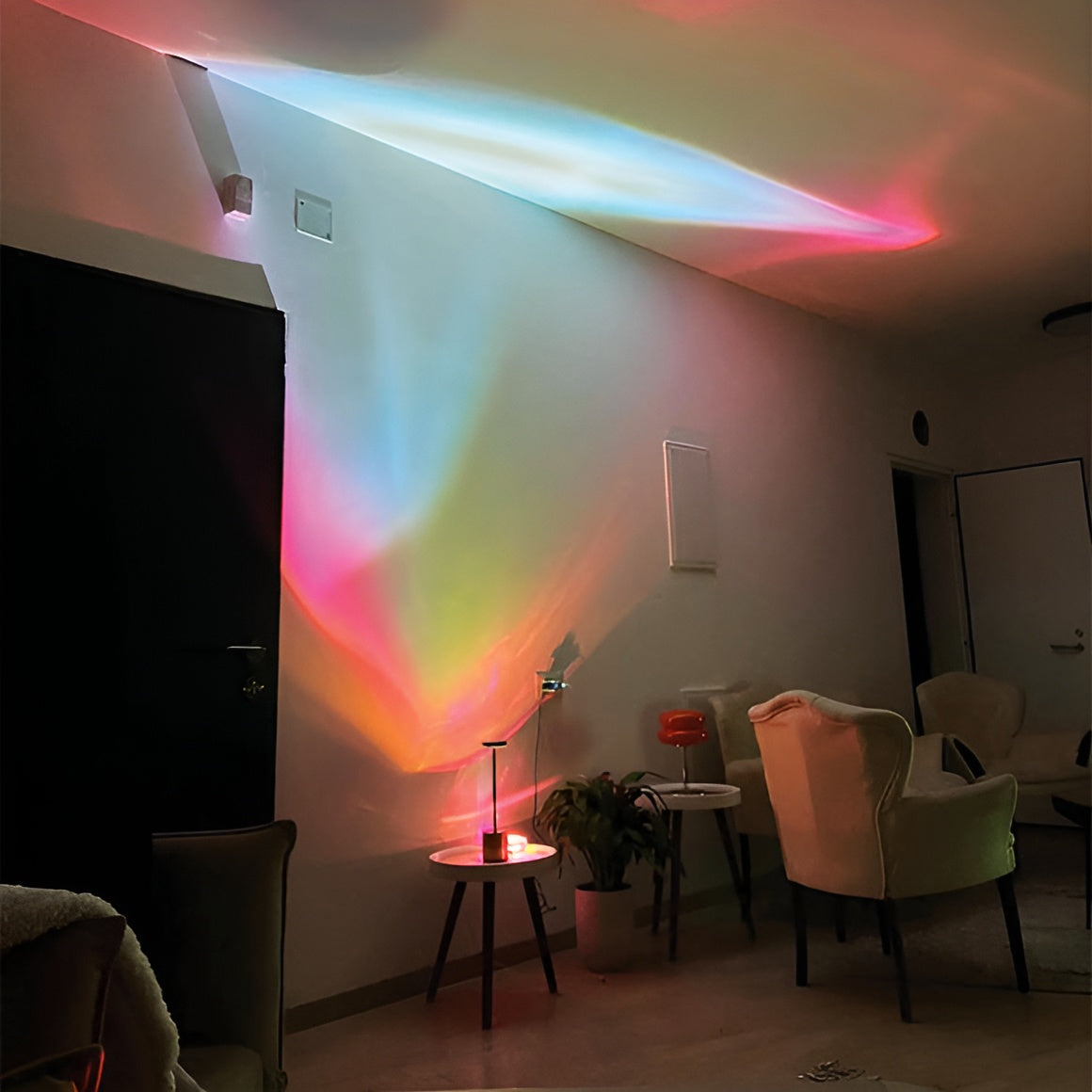 Maliben | Prismatic Projector Lamp With Led – Lunara