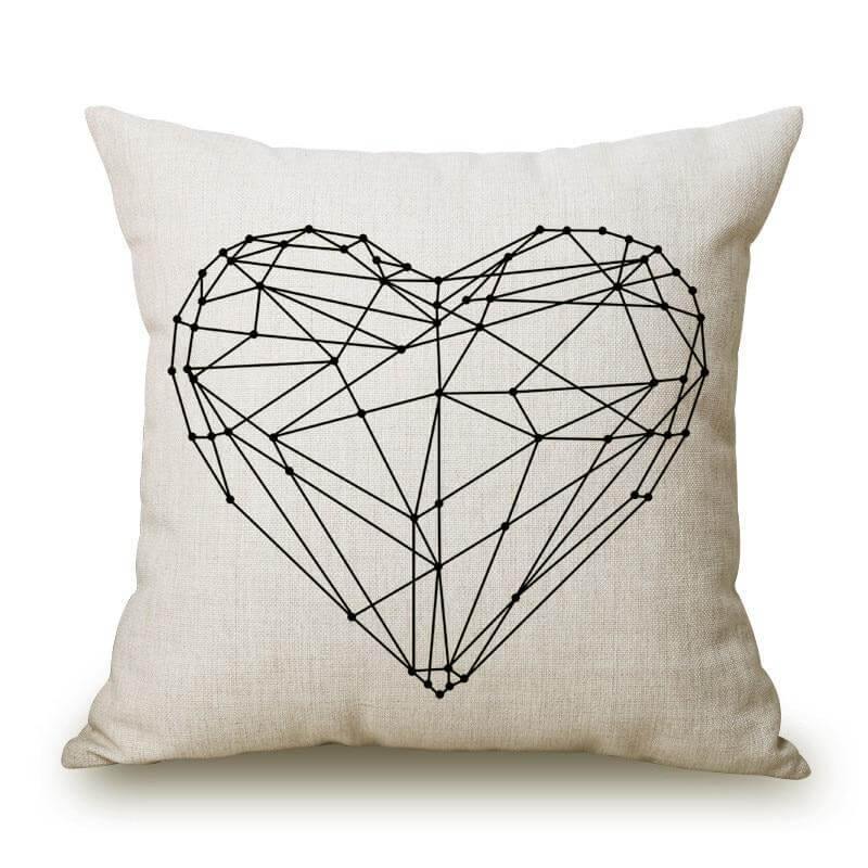 Maliben | Romantic Modern Design Pillow Cases