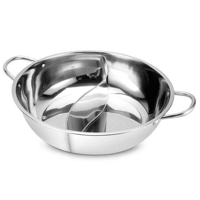 Maliben | Hot Pot Twin Split Stainless Steel Pan