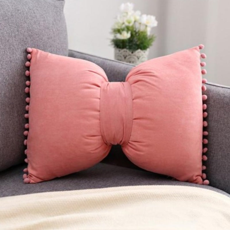 Maliben | Bow-Shaped Decorative Cushion As Decorative Accent