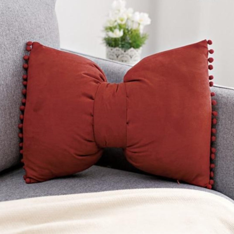 Maliben | Bow-Shaped Decorative Cushion As Decorative Accent