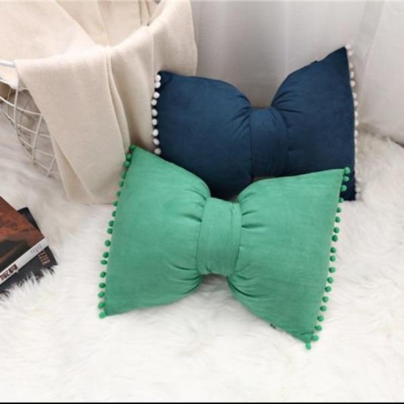 Maliben | Bow-Shaped Decorative Cushion As Decorative Accent
