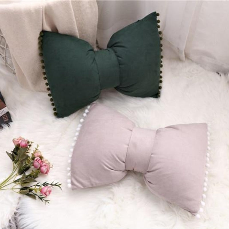 Maliben | Bow-Shaped Decorative Cushion As Decorative Accent