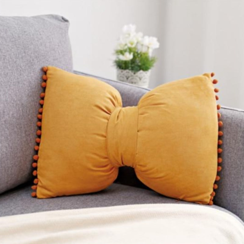 Maliben | Bow-Shaped Decorative Cushion As Decorative Accent