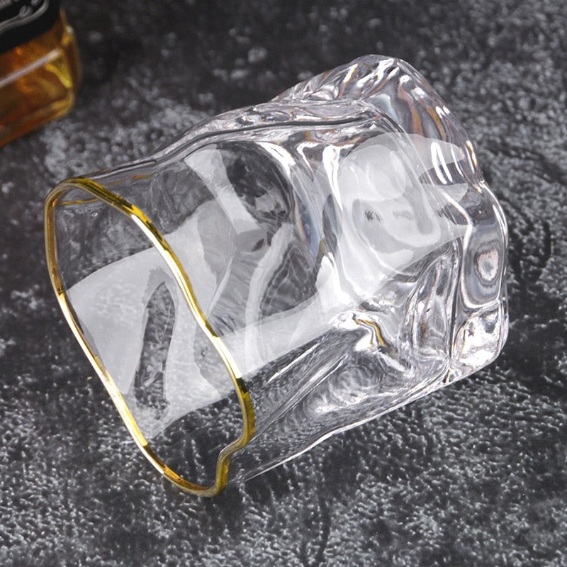 Maliben | Distorted Texture Whisky Glass Set