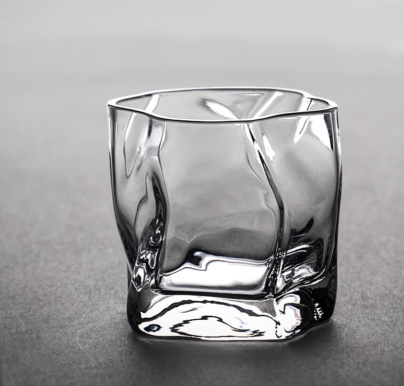 Maliben | Distorted Texture Whisky Glass Set