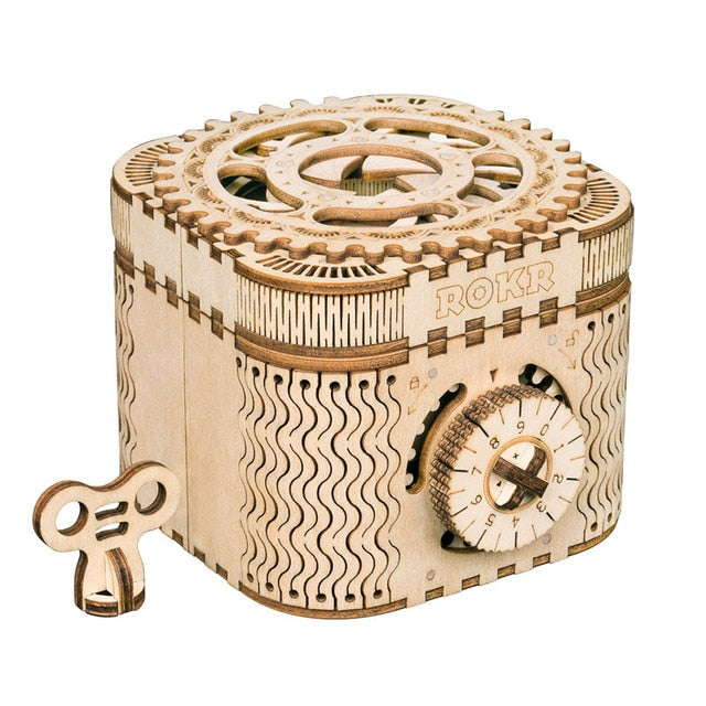 Maliben | 3d Wooden Puzzle Jewelry Storage Box