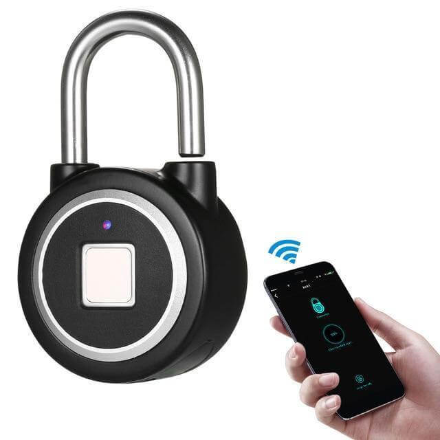 Maliben Smarter Theft Protection Fingerprint Keyless Padlock