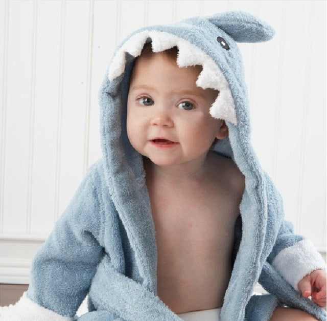 Maliben | Hooded Towel With Animal Pattern