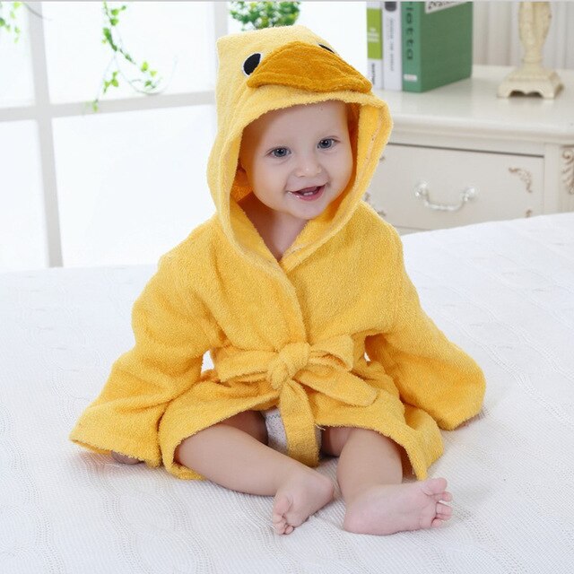 Maliben | Hooded Towel With Animal Pattern