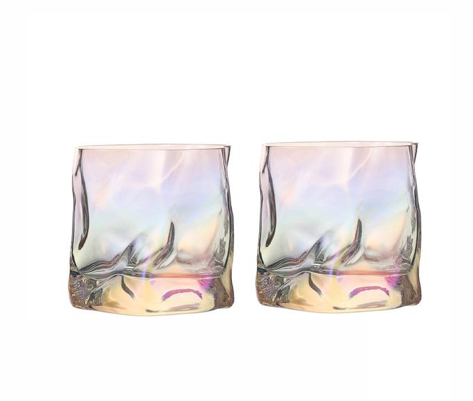 Maliben | Distorted Texture Whisky Glass Set