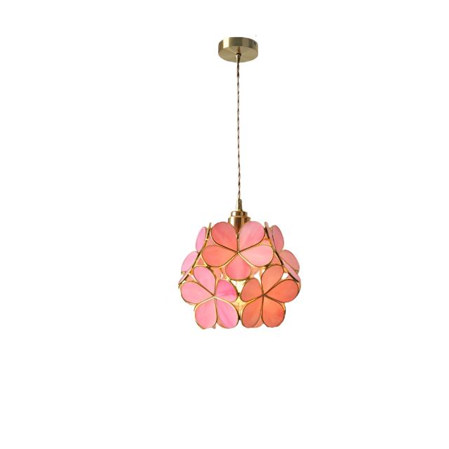 Maliben | Modern Flower Shape Glass Led Pendant Lamp