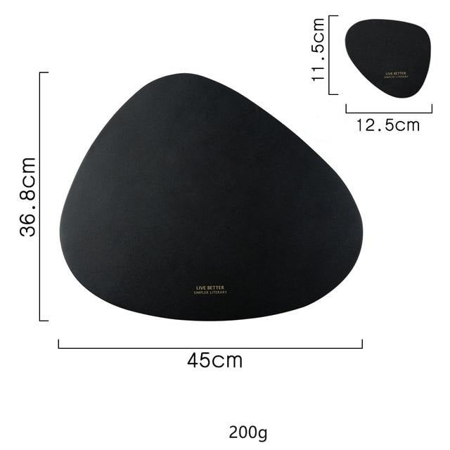 Maliben | 4 Colors Triangle Placemat Set