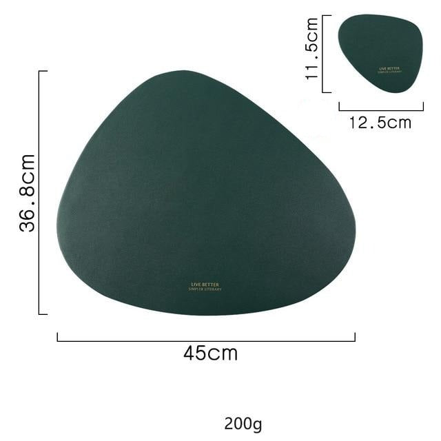 Maliben | 4 Colors Triangle Placemat Set