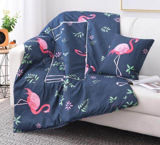 Maliben | 2In1 Colorful Cartoon Pillow Blanket