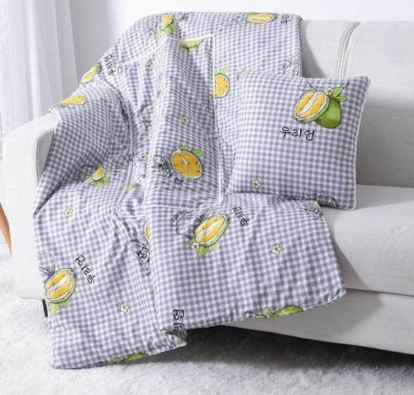 Maliben | 2In1 Colorful Cartoon Pillow Blanket