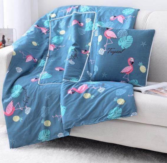 Maliben | 2In1 Colorful Cartoon Pillow Blanket