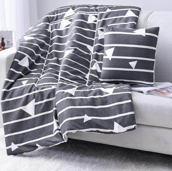 Maliben | 2In1 Colorful Cartoon Pillow Blanket