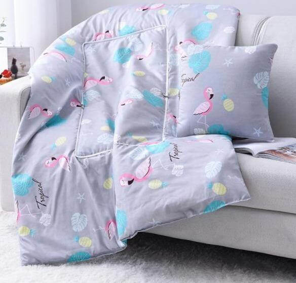 Maliben | 2In1 Colorful Cartoon Pillow Blanket