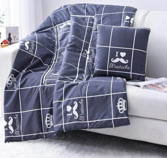 Maliben | 2In1 Colorful Cartoon Pillow Blanket