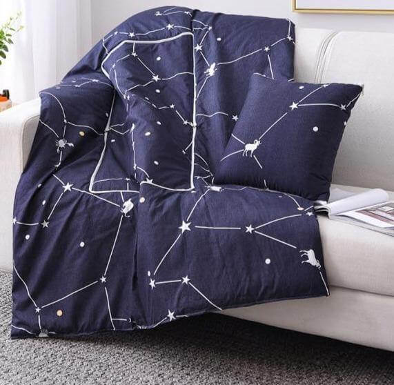 Maliben | 2In1 Colorful Cartoon Pillow Blanket