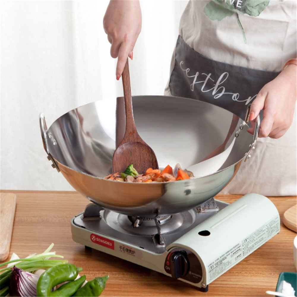 Maliben | Stainless Steel Wok Wellington (4 Sizes)