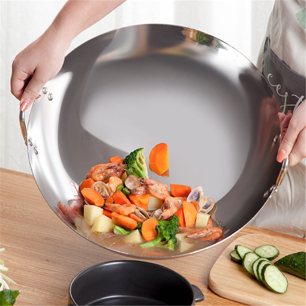 Maliben | Stainless Steel Wok Wellington (4 Sizes)