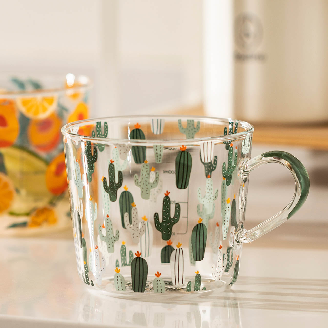 Maliben | HighLand Printed Glass Measuring Cup