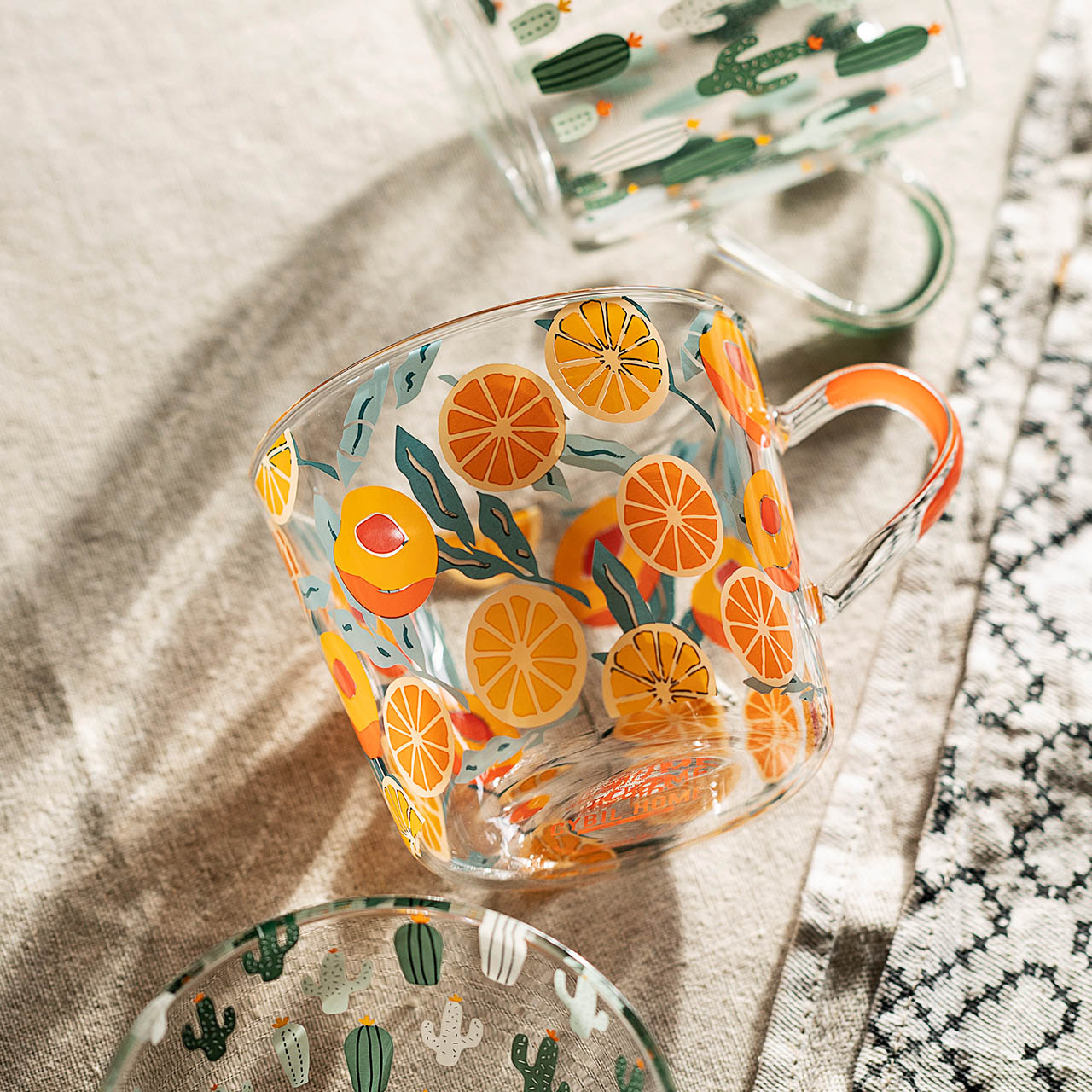 Maliben | HighLand Printed Glass Measuring Cup