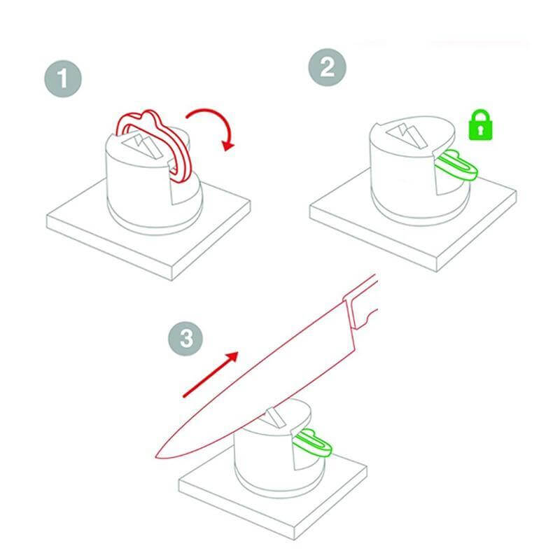 Maliben | Kitchen Knife Sharpener Tool With Suction Pad