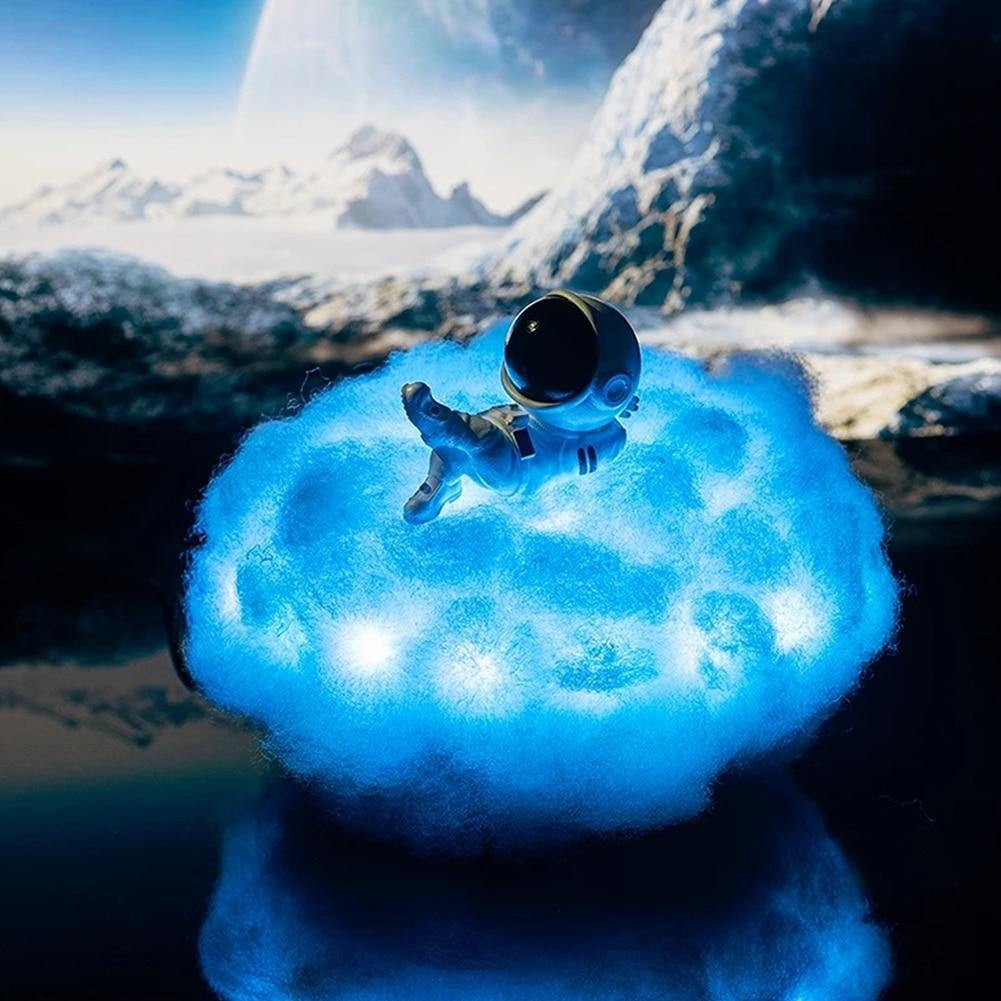 Maliben | Astronaut Colorful Clouds Night Light