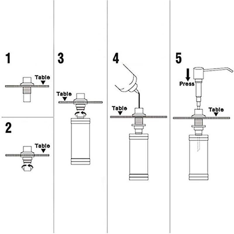Maliben | Wall-mounted soap dispenser