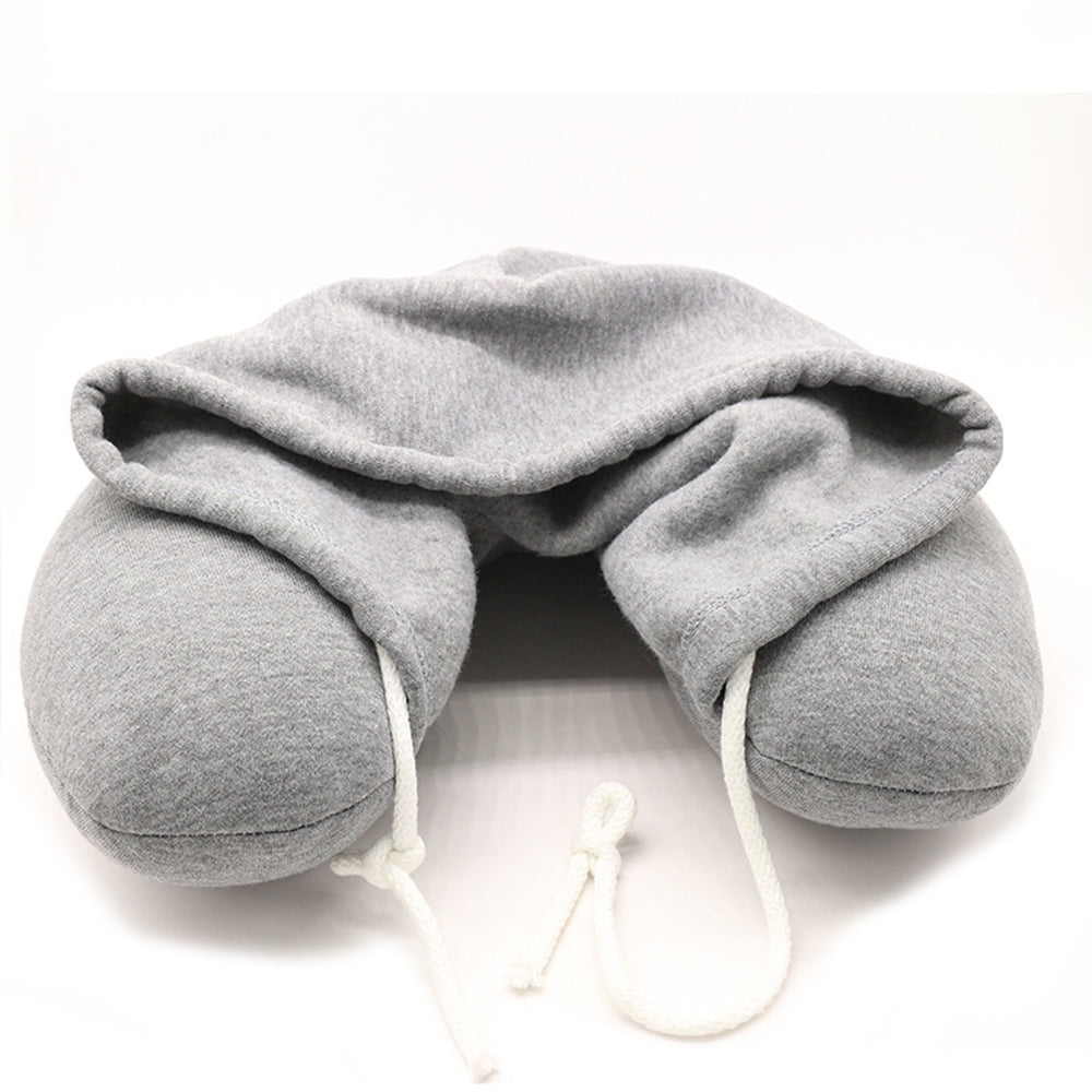 Maliben | Hooded Foldable Memory Foam Neck Pillow For Travelers