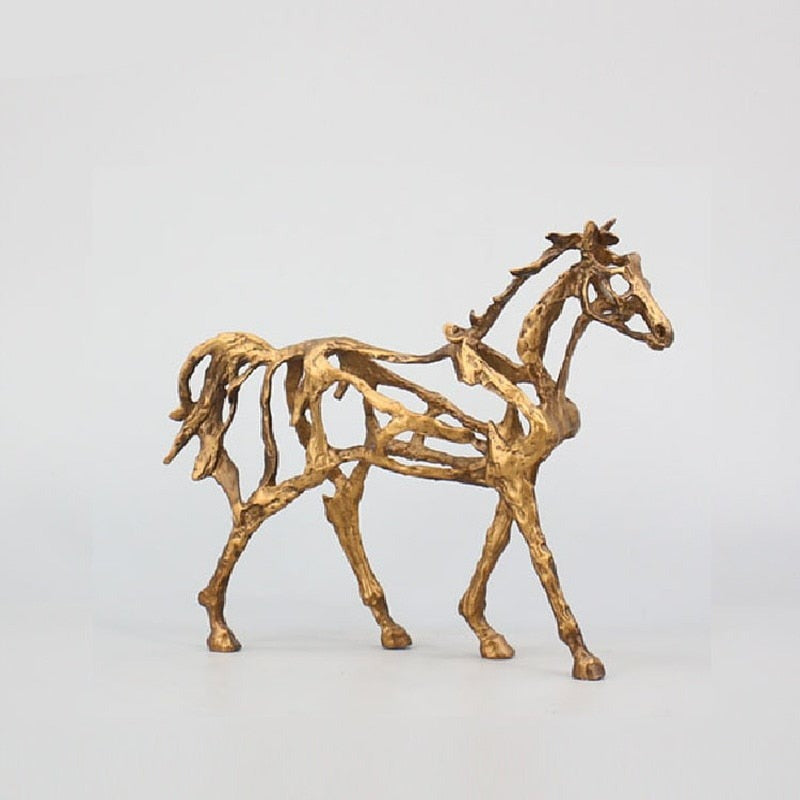 Maliben | Minimalist Abstract Horse Sculpture Art Figurine