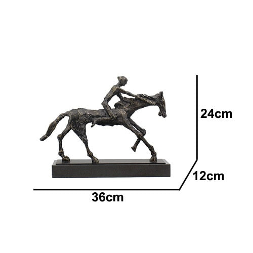 Maliben | Minimalist Abstract Horse Sculpture Art Figurine