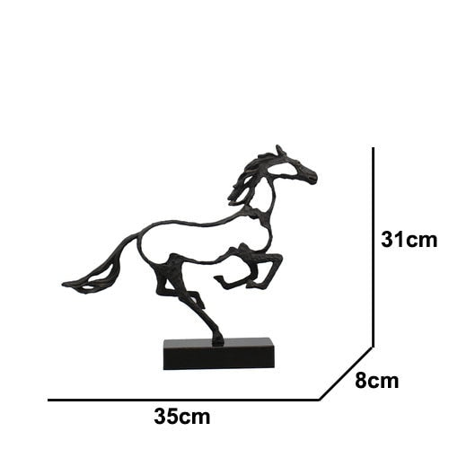 Maliben | Minimalist Abstract Horse Sculpture Art Figurine