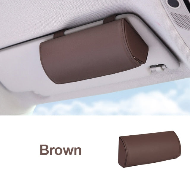 Maliben | Car Front Sun Glasses Case Box