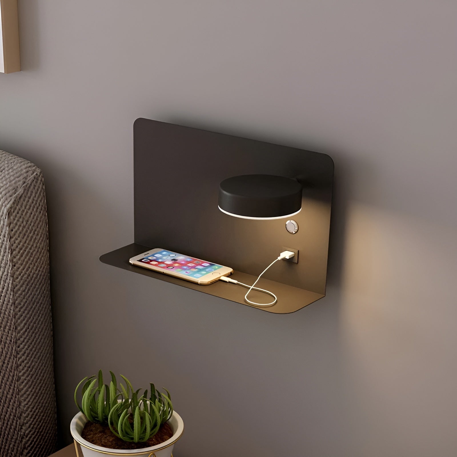 Maliben | Lumicharge Wall Lamp – Rechargeable Elegance With Usb Led Lighting For Luxury Atmosphere
