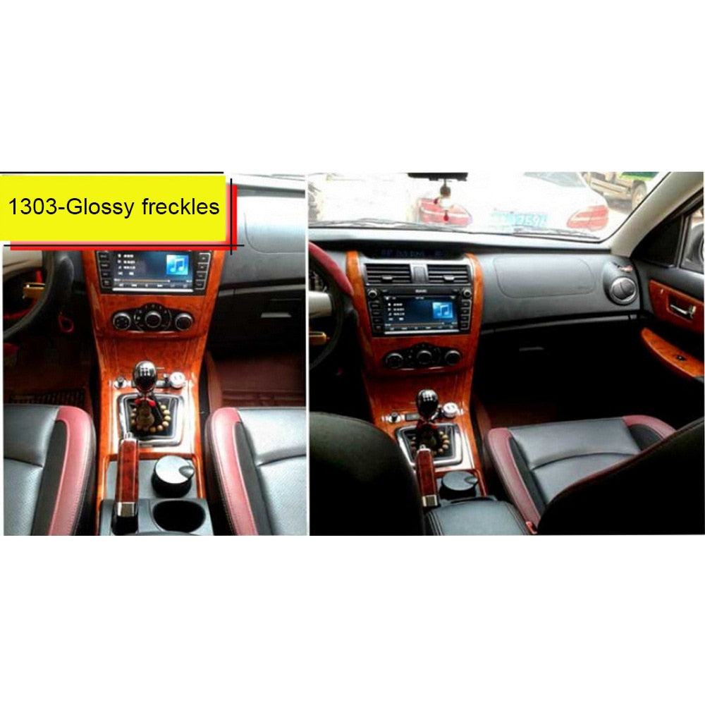 Maliben | Wood Grain Interior Car Stickers