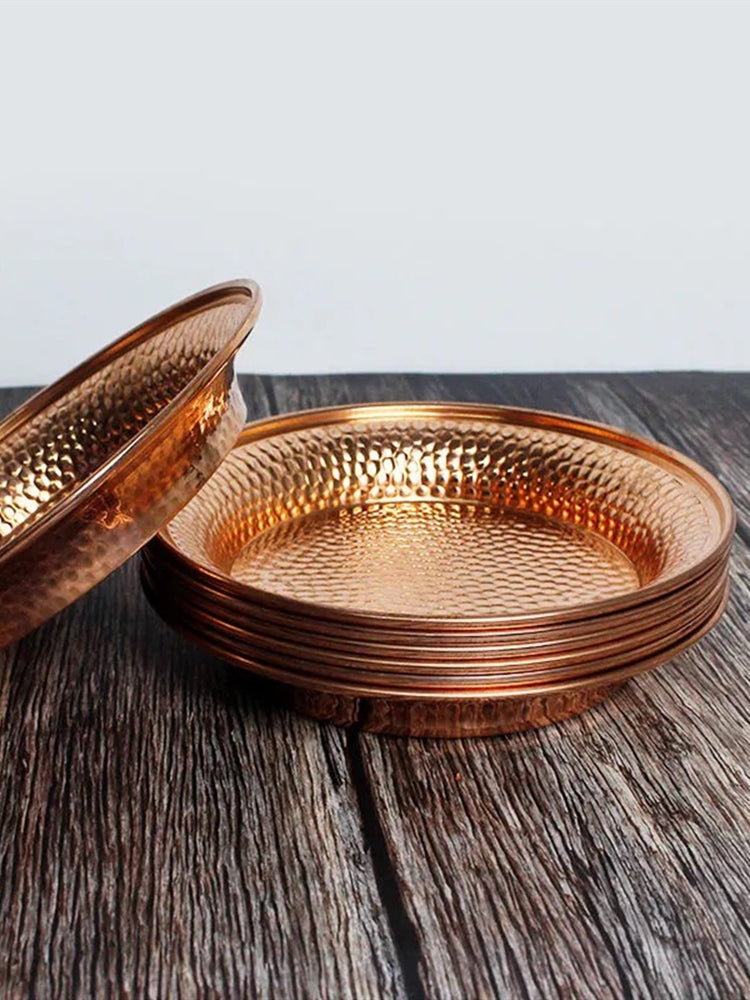 Maliben | Sacred Healing Copper Plate Trio