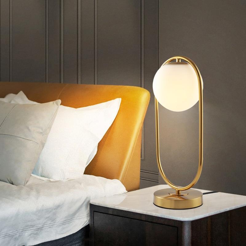 Maliben | Modern Glass Ball Table Lamp