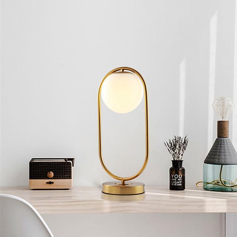 Maliben | Modern Glass Ball Table Lamp