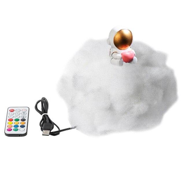 Maliben | Astronaut Colorful Clouds Night Light