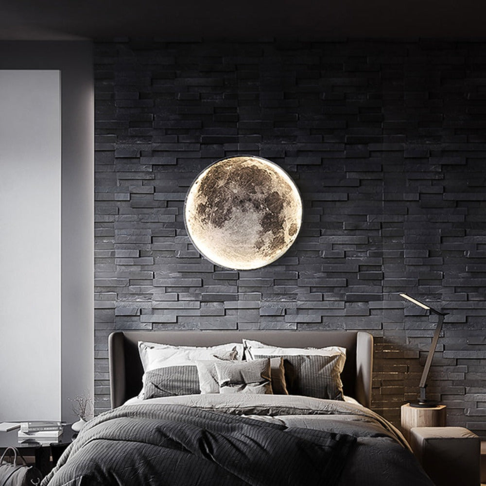 Maliben | 3d Led Moon Or Earth Ceiling Or Wall Light